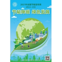 節(jié)能降碳 綠色發(fā)展|2021年全國節(jié)能宣傳周（8月23日至29日）
