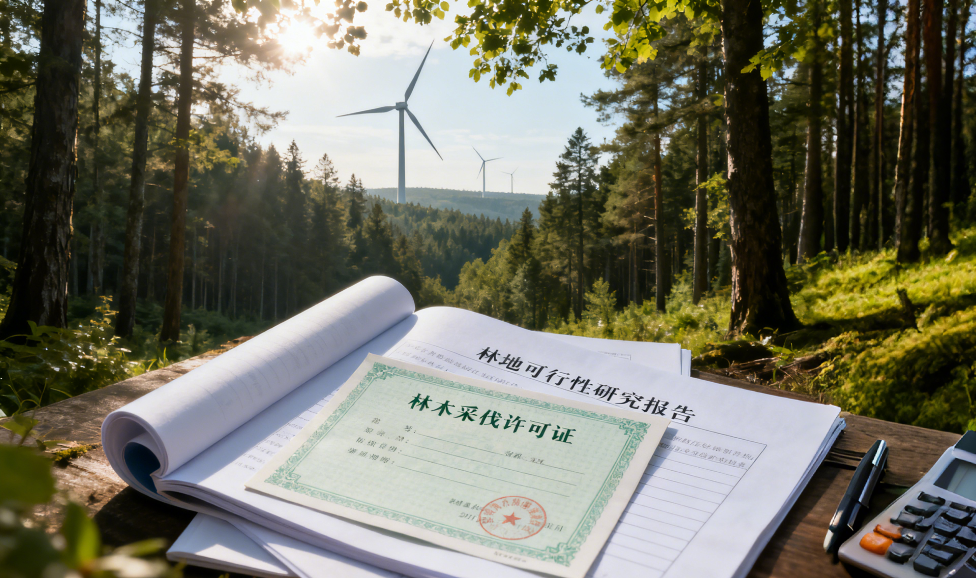 臨時用地林地可行性研究報告及林地許可、林木采伐許可證（如有）